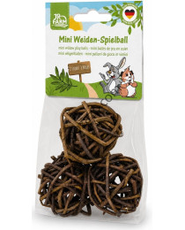 Топки от върба за гризачи, 3 бр. / 20 гр. - JR FARM Mini Willow Balls